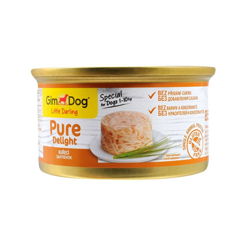 GimDog Little Darling Pure Delight Консерви для собак з курчам