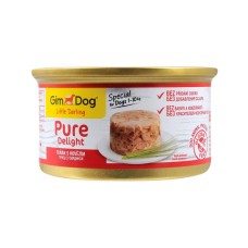 GimDog Little Darling Pure Delight Консерви для собак з тунцем та яловичиною