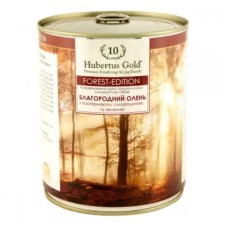 Hubertus Gold Forest Edition Консерви для дорослих собак з оленіною пастернаком смородиною та зеленню