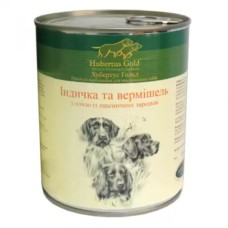 Hubertus Gold Консерви для дорослих собак з індичкою та локшиною