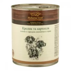 Hubertus Gold Консерви для дорослих собак з кроликом та картоплею
