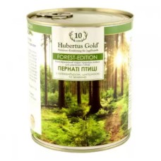Hubertus Gold Forest Edition Консерви для дорослих собак з пернатими птахами топінамбуром шипшиною та зеленню