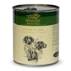 Hubertus Gold Консерви для дорослих собак з куркою качкою та рисом