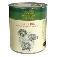 Hubertus Gold Консерви для дорослих собак з ягнятком та рисом
