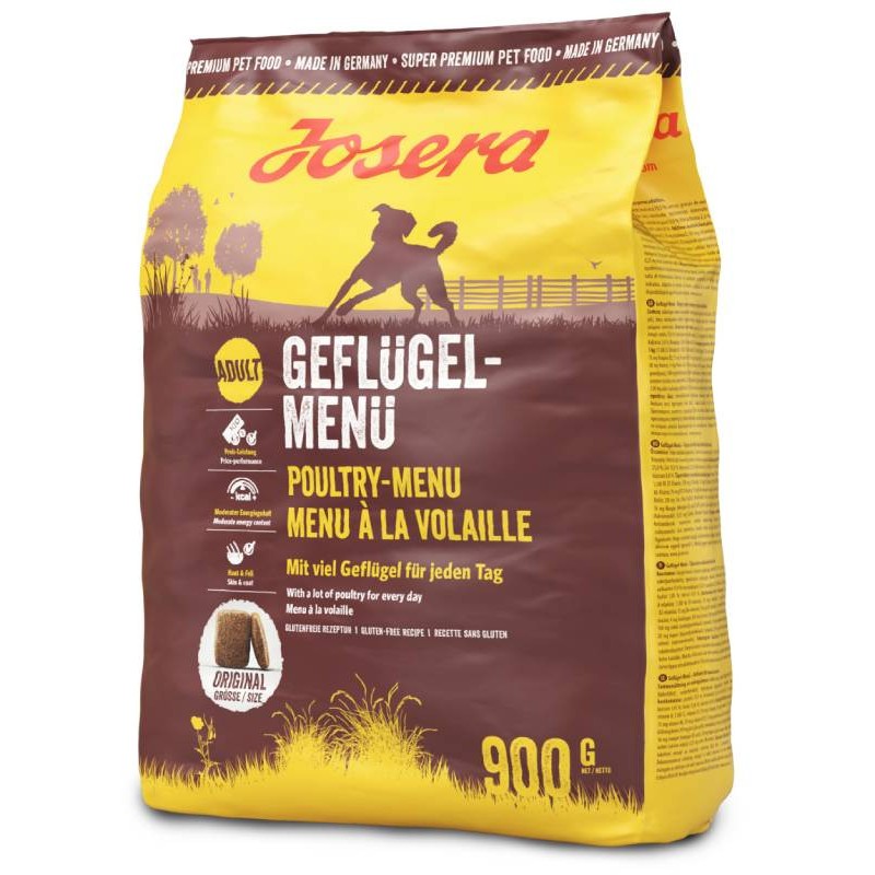 Josera Geflugel Menu Сухий корм для дорослих собак із птицею