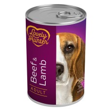 Lovely Hunter Dog Adult Beef & Lamb Консерви для дорослих собак з яловичиною та ягням у банку