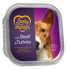Lovely Hunter Dog Adult Beef & Turkey Консерви для дорослих собак з яловичиною та індичкою