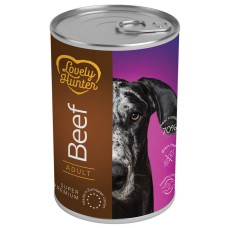 Lovely Hunter Dog Adult Beef Консерви для дорослих собак з яловичиною у банку