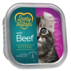 Lovely Hunter Kitten Beef Консерви для кошенят з яловичиною