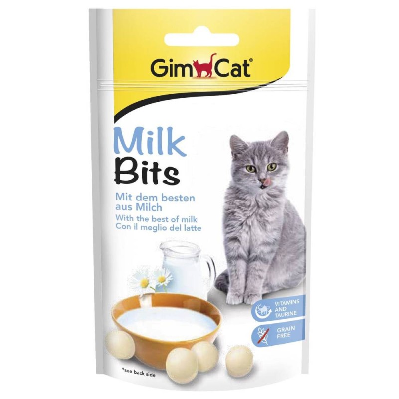 GimCat MilkBits Вітамінізовані ласощі з молоком для котів