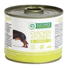 Nature's Protection Dog Adult Chicken & Turkey Консерви для дорослих собак усіх порід з куркою та індичкою