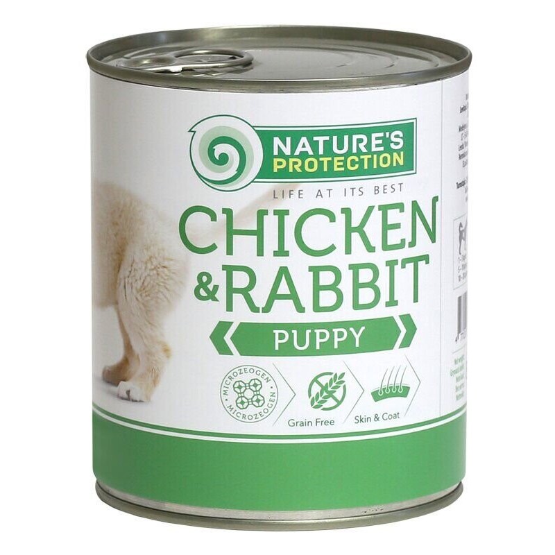Nature's Protection Puppy Chicken & Rabbit Консерви для цуценят з куркою та кроликом