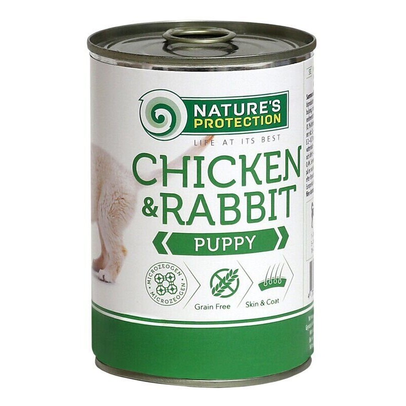 Nature's Protection Puppy Chicken & Rabbit Консерви для цуценят з куркою та кроликом