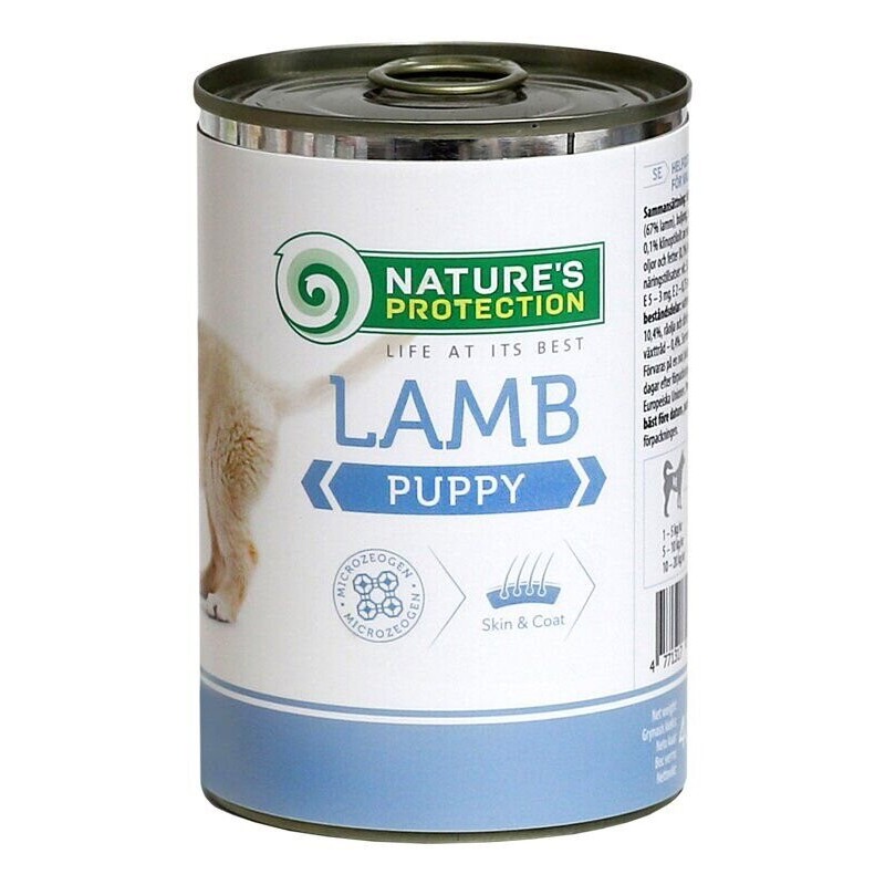 Nature's Protection Puppy Lamb Консерви для цуценят з ягнятком