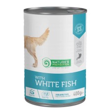Nature's Protection Dog Adult White Fish Консерви для дорослих собак з білою рибою