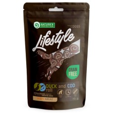 Nature's Protection Lifestyle Dog Adult Snacks Duck and Cod Rolls Ласощі для дорослих собак рулети з качки та тріски