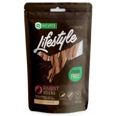 Nature's Protection Lifestyle Dog Adult Snacks Rabbit Sticks Ласощі для дорослих собак з кролика