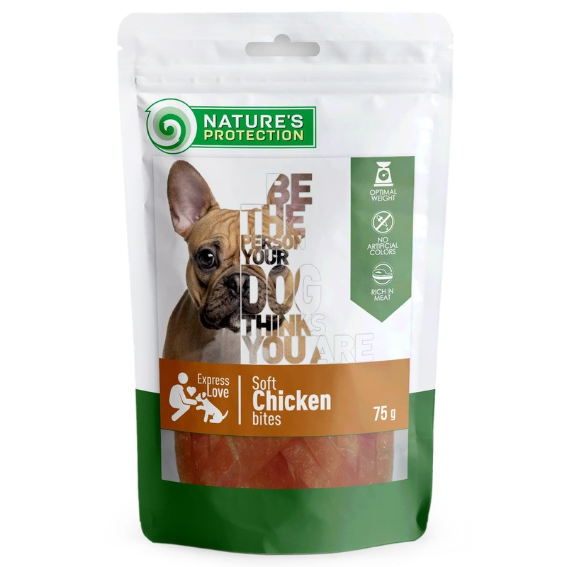 Nature's Protection Dog Adult Snacks with Chicken Ласки для дорослих собак курячі снеки
