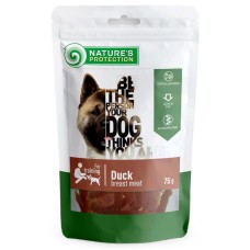 Nature's Protection Dog Adult Snacks Duck Breast Meat Ласощі для дорослих собак снеки з качки