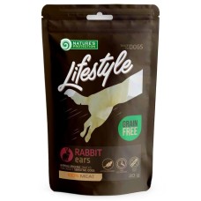 Nature's Protection Lifestyle Dog Adult Dried Rabbit Ears Сушені кролячі вуха Ласощі для дорослих собак