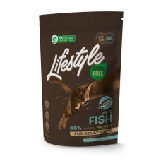 Nature's Protection Lifestyle Cat Adult Grain Free White Fish Беззерновий сухий корм для дорослих кішок з білою рибою