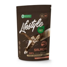 Nature's Protection Lifestyle Kitten Grain Free Salmon Беззерновий сухий корм для кошенят з лососем
