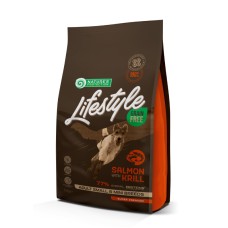 Nature's Protection Lifestyle Dog Adult Grain Free Salmon & Krill Small Breeds Беззерновий сухий корм для дорослих собак дрібних порід із лососем