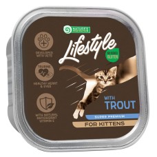 Nature's Protection Lifestyle Kitten Trout Консерви для кошенят з фореллю