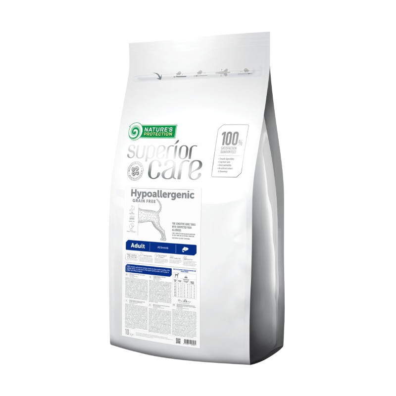 Nature's Protection Dog Adult Superior Care Hypoallergenic Grain Free Salmon Беззерновий сухий корм для дорослих собак усіх порід з алергією