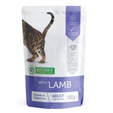 Nature‘s Protection Cat Adult Sensitive Digestion Lamb Консерви для дорослих кішок з чутливим травленням з ягням
