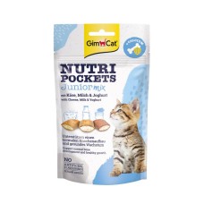 GimCat Nutri Pockets Junior mix with Cheese, Milk & Yoghurt Ласощі для кошенят