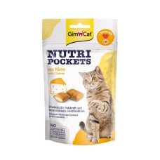 GimCat Nutri Pockets with Cheese & Taurine Ласощі для кішок з сиром та таурином