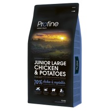 Profine Dog Junior Large Chicken and Potatoes Сухий корм для цуценят великих порід з куркою та картоплею