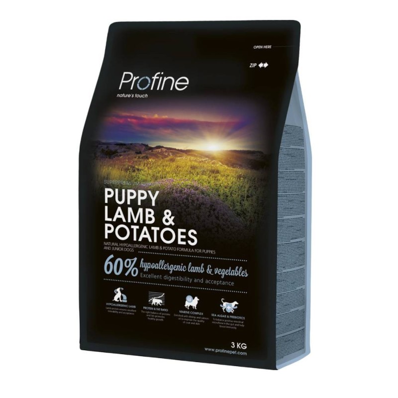 Profine Dog Puppy Lamb and Potatoes Сухий корм для цуценят з ягнятком та картоплею