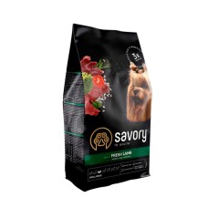 Savory Dog Adult Small Breed Fresh Lamb Сухий корм для дорослих собак дрібних порід зі свіжим ягнятком