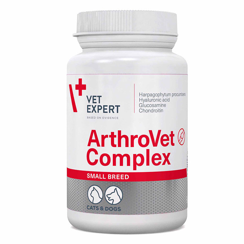 VetExpert ArthroVet Complex Small Breed & Cats Профілактика та лікування порушень функцій суглобових хрящів та суглобів
