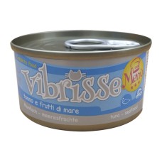 Vibrisse Adult Menu Tuna & Seafood Консерви для дорослих кішок з тунцем та морепродуктами у банку