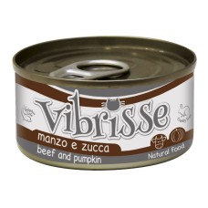 Vibrisse Adult Beef & Pumpkin Консерви для дорослих кішок з яловичиною та гарбузом у банку