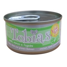 Tobias Adult Menu Chiсken Beef & Greenbean Консерви для дорослих собак з куркою яловичиною та зеленою квасолею