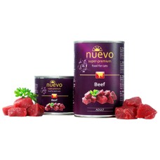 Nuevo Adult Beef Консерви для дорослих кішок з яловичиною