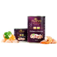 Nuevo Adult Chicken & Shrimps Консерви для дорослих кішок з куркою та креветками