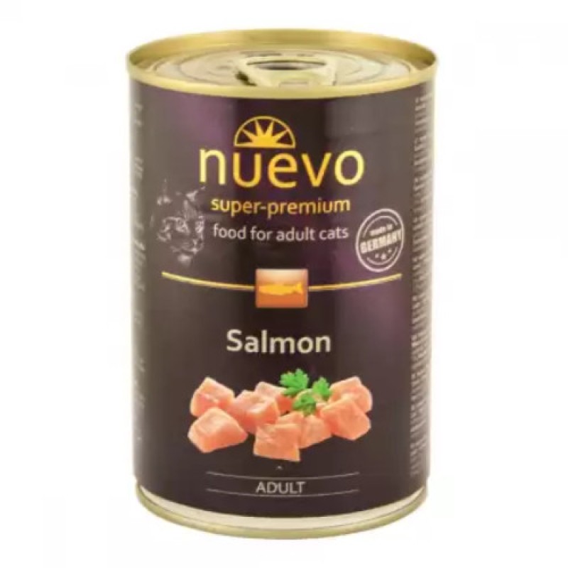 Nuevo Adult Salmon Консерви для дорослих кішок з лососем