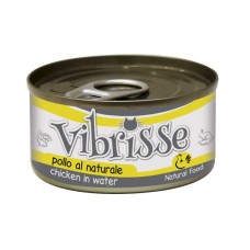 Vibrisse Adult Chicken Консерви для дорослих кішок з куркою у власному соку у банку