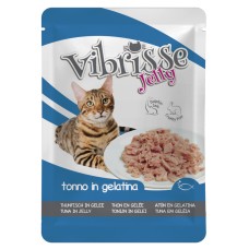 Vibrisse Adult Tuna in Jelly Консерви для дорослих кішок з тунцем у желе у павуку