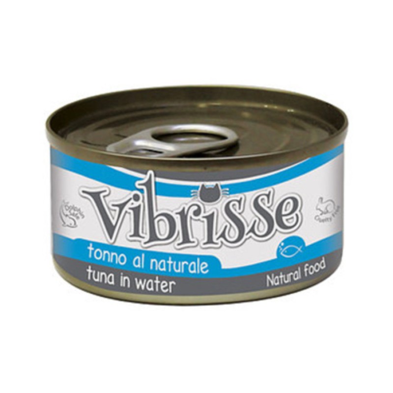 Vibrisse Adult Tuna Консерви для дорослих кішок з тунцем у власному соку у банку