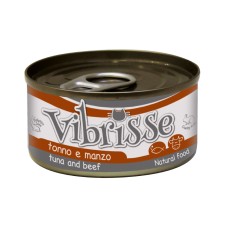 Vibrisse Adult Tuna & Beef Консерви для дорослих кішок з тунцем та яловичиною у банку