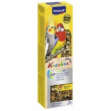 Vitakraft Kracker Feather Care Ласощі для середніх папуг під час линяння