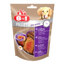 8in1 Fillets Pro Active Куряче філе для собак з глюкозаміном та хондроїтином