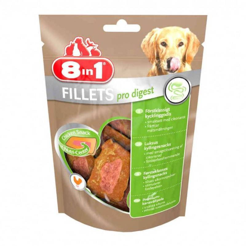 8in1 Fillets Pro Digest Ласощі для собак поліпшення травлення