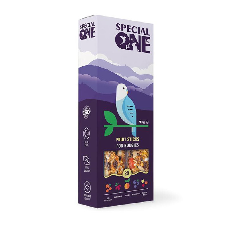 Special One Fruit Sticks Ласощі для хвилястих папуг 